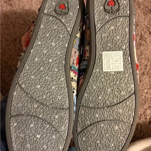 Colorful Cat Print Memory Foam women’s Shoe size 8.5 - Picture 4 of 4